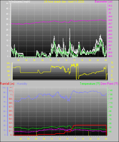 24 Hour Graph for Day 11
