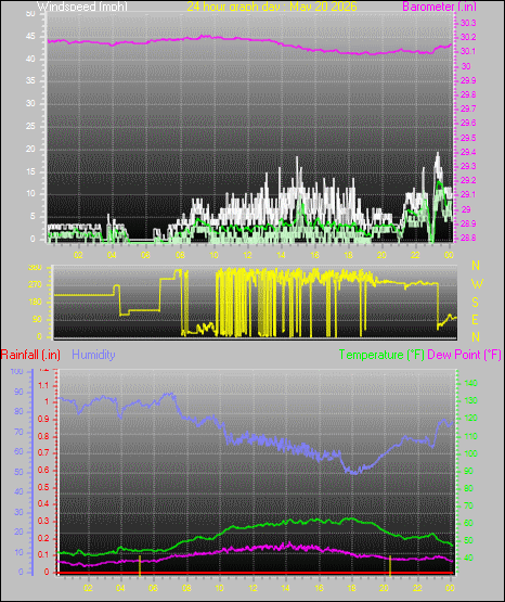 24 Hour Graph for Day 20
